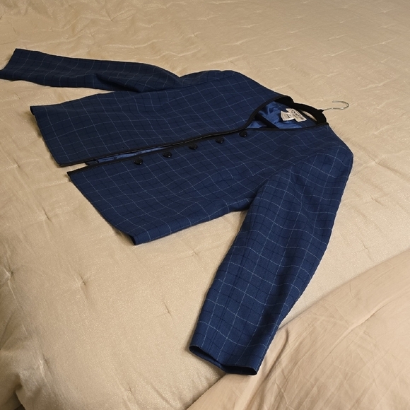 Pendleton Blue Checkered Blazer - Picture 9 of 13